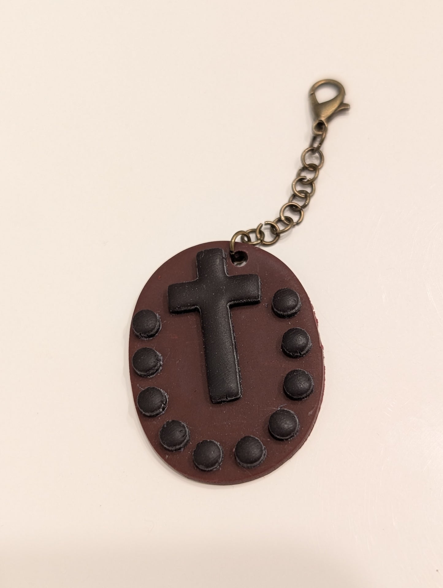 Rosary Keychain