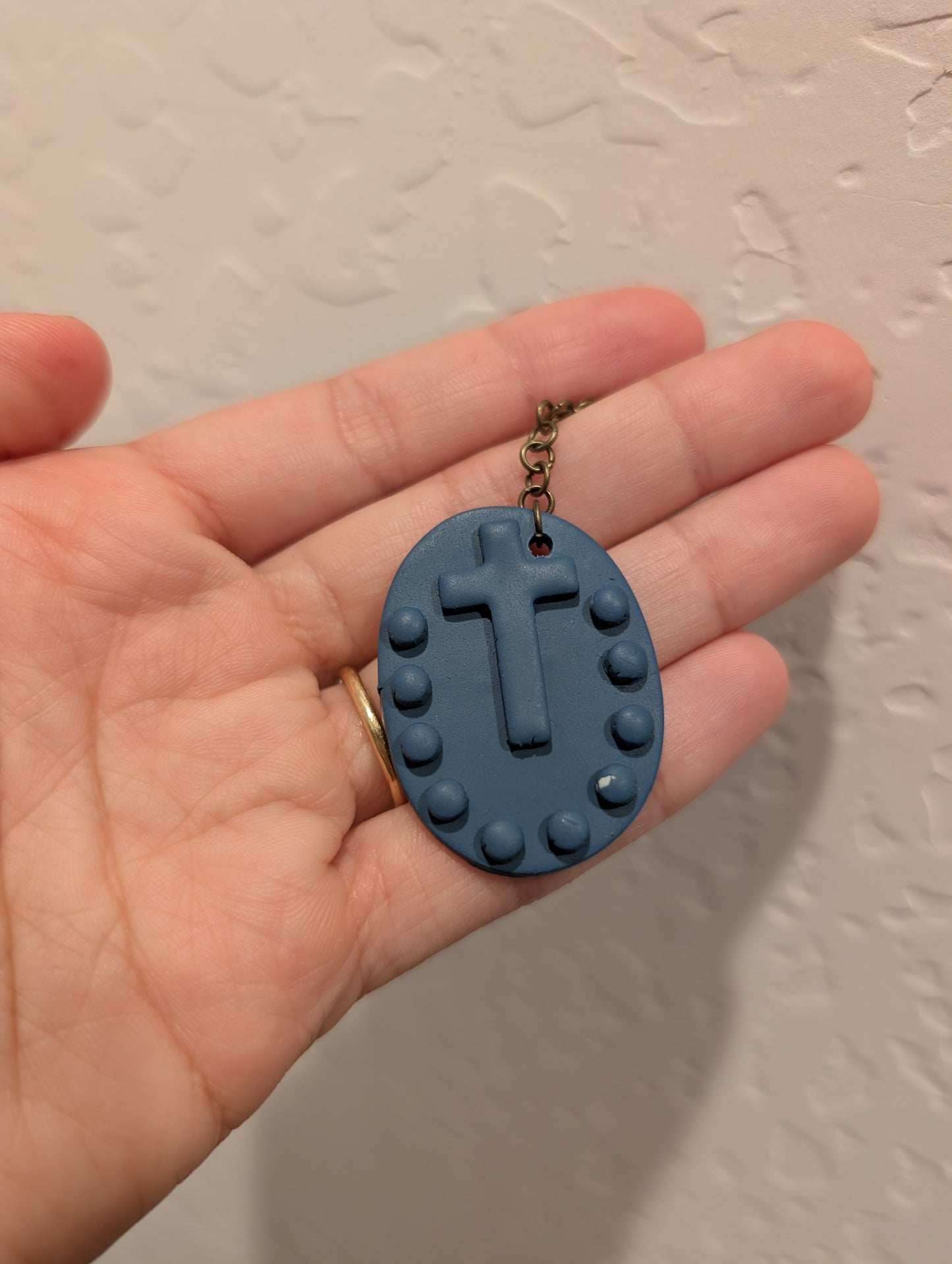 Rosary Keychain