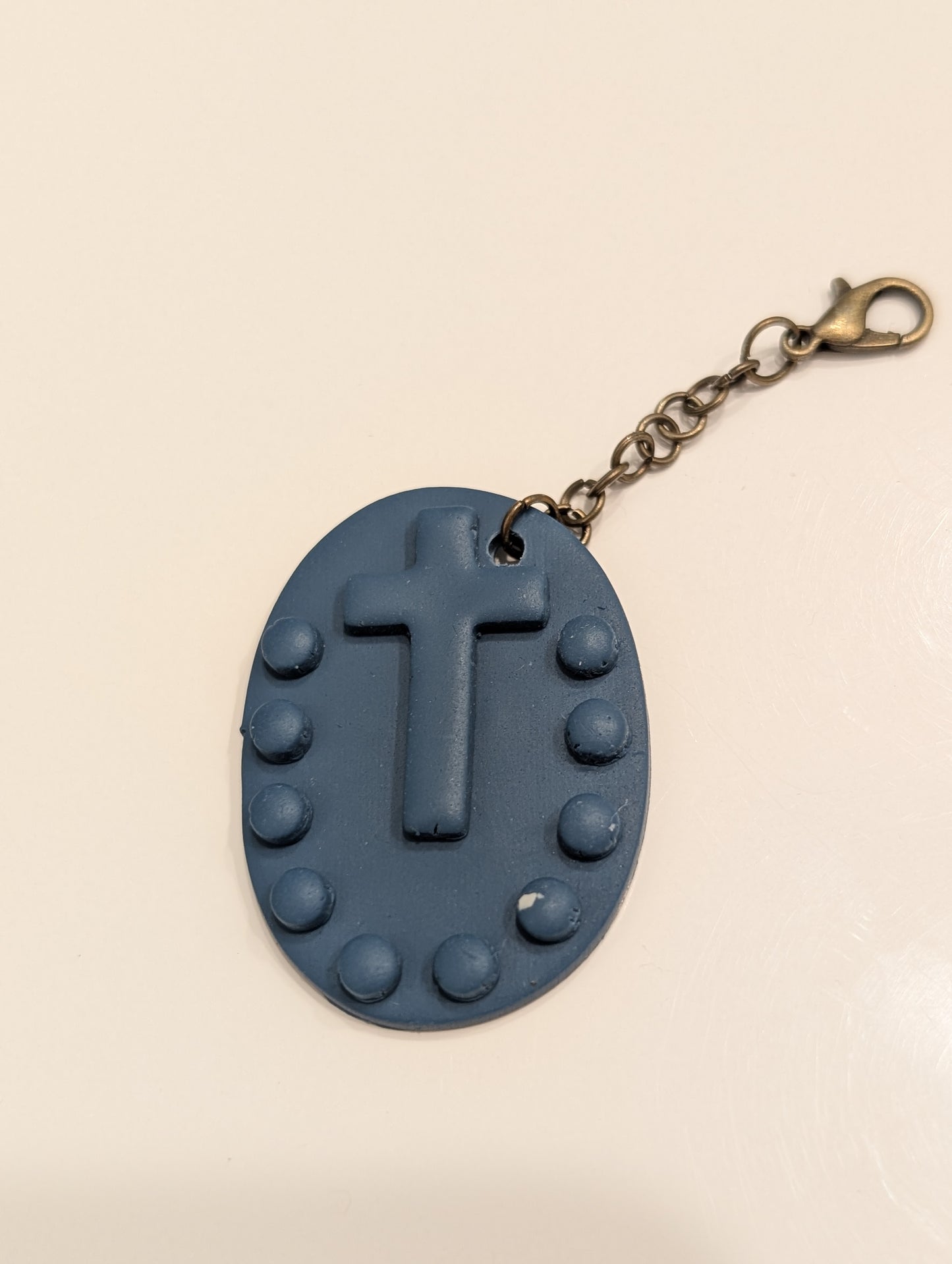 Rosary Keychain