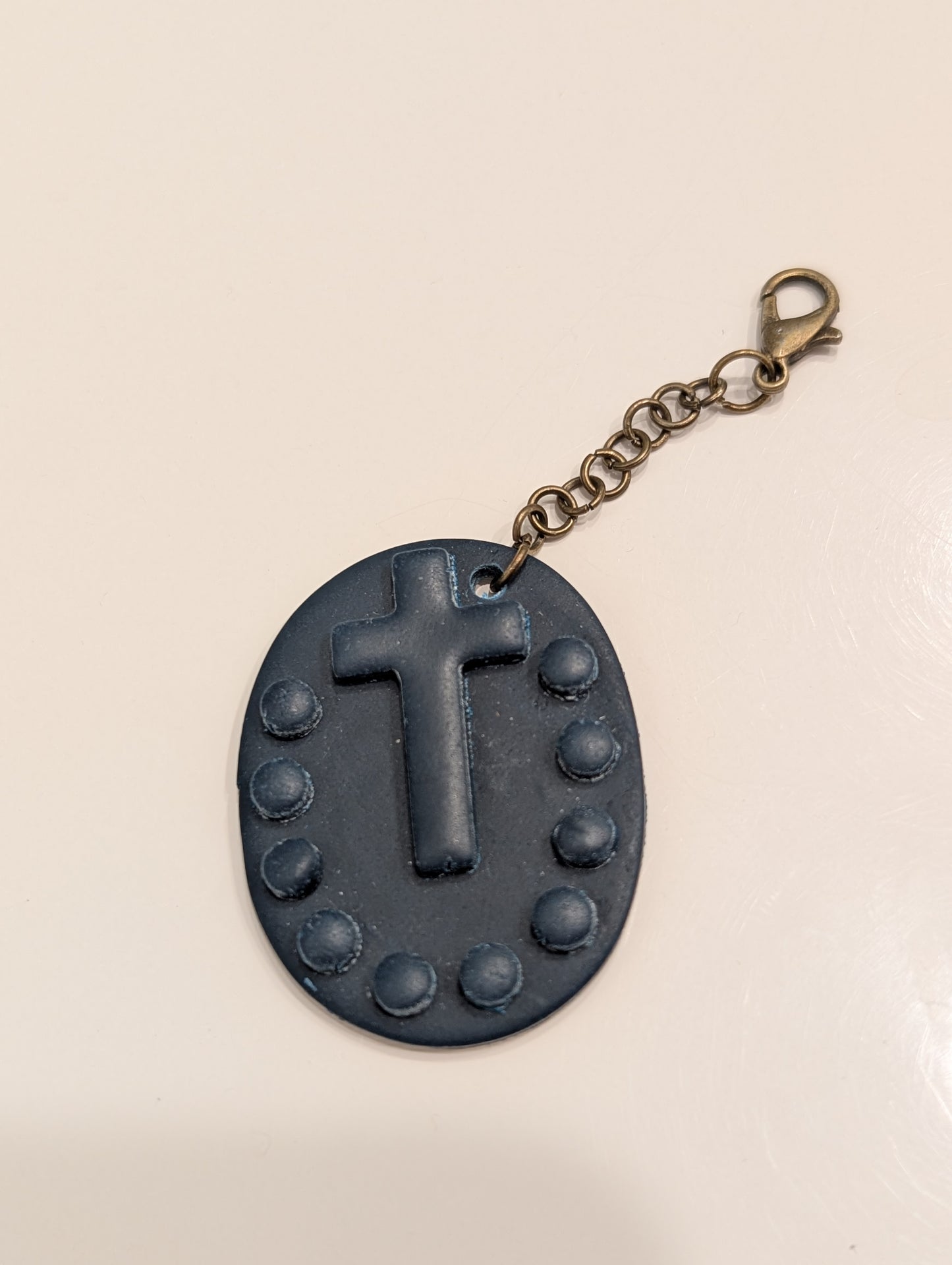 Rosary Keychain