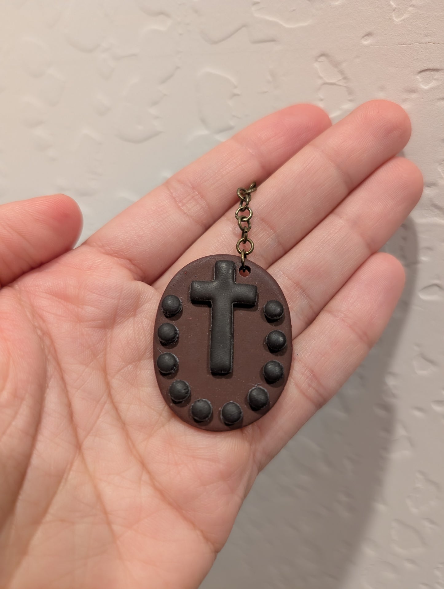 Rosary Keychain