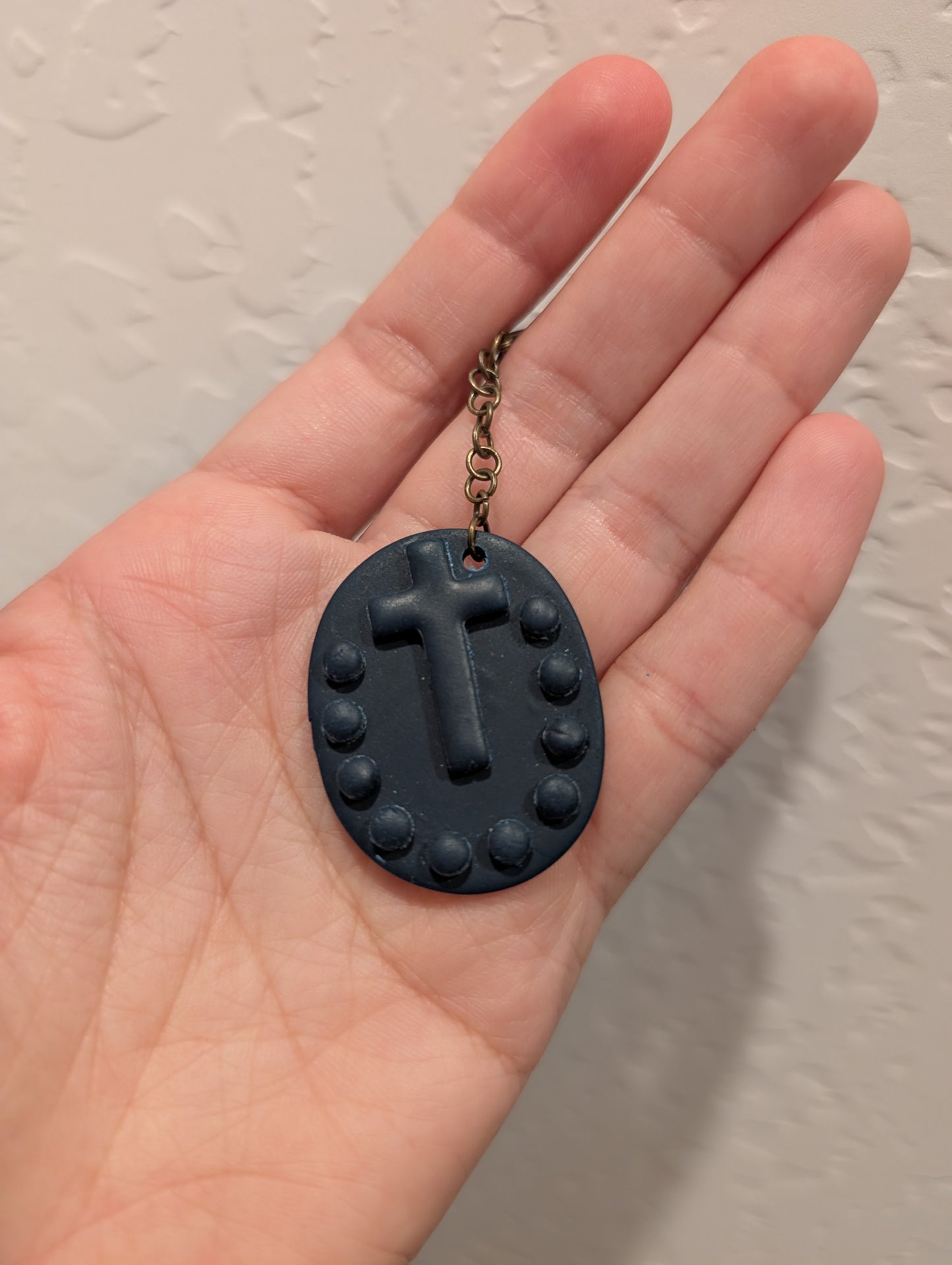 Rosary Keychain